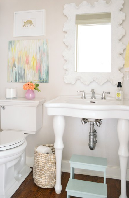 Screen Shot 2018 04 26 at 12.48.20 PM - Our Townhouse's Powder Room Sink