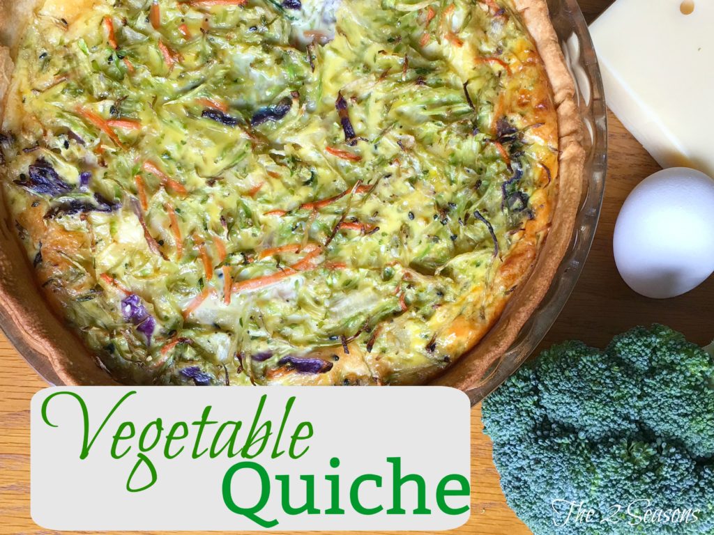 Vegetable Quiche 1 1024x768 - Vegetable Quiche