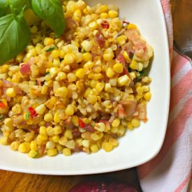 Fried Corn Recipe - The 2 Seasons