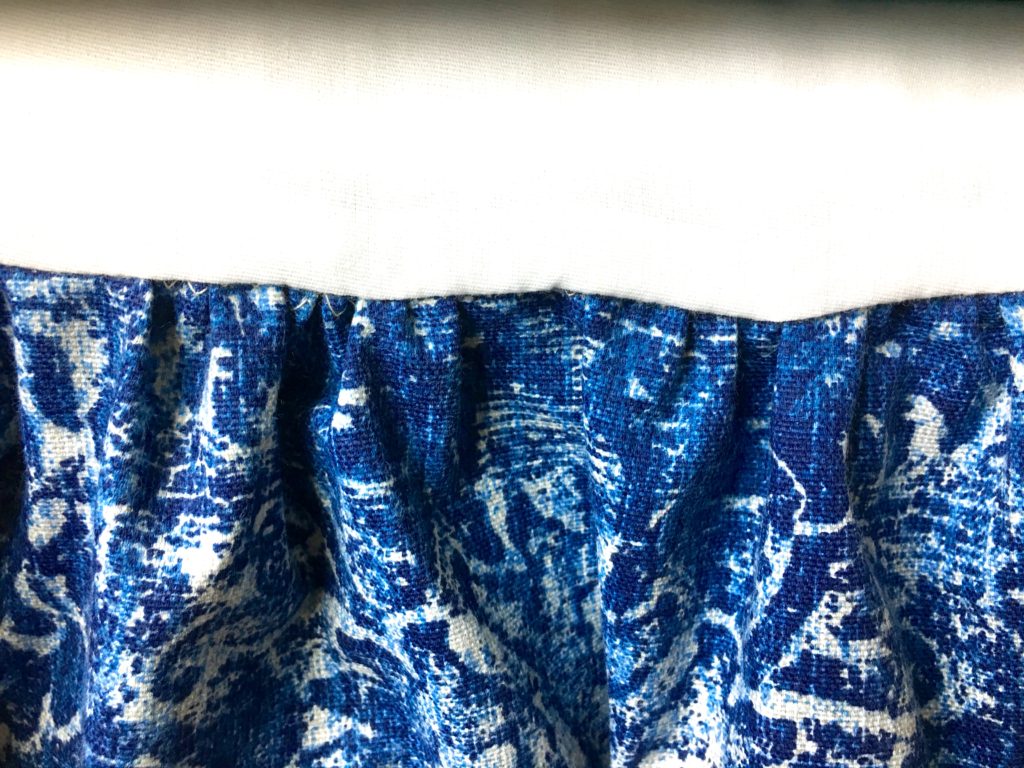 IMG 2219 1024x768 - DIY Bed Skirt Using Dental Floss