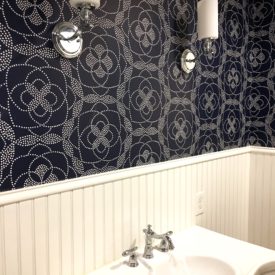 Townhouse powder room progress - The 2 Seasons