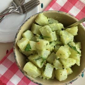Chive potato salad - The 2 Seasons