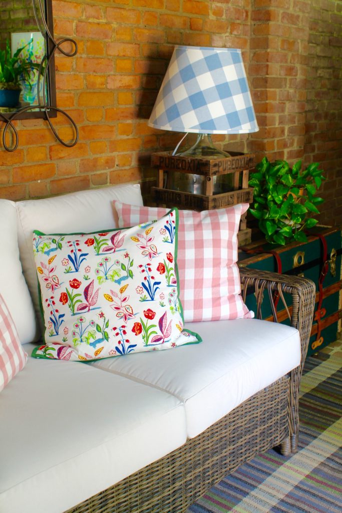IMG 5647 683x1024 - How to Cozy Up the Porch for Summer