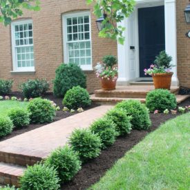 Townhouse landscaping - The 2 Seasons