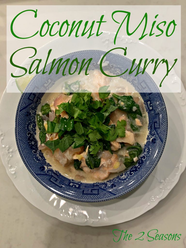Coconut Miso Salmon Curry 768x1024 - Coconut Miso Salmon Curry