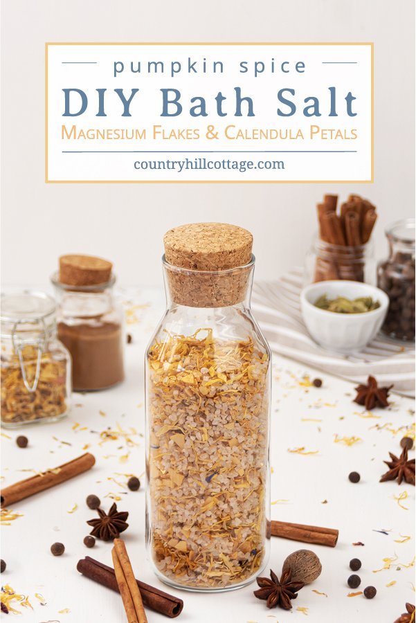 DIY Pumpkin Spice Bath Salt Recipe 21 - The Seasons' Saturday Selections