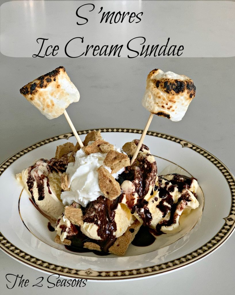 Smores Ice cream Sundae 817x1024 - S'Mores Ice Cream Sundae