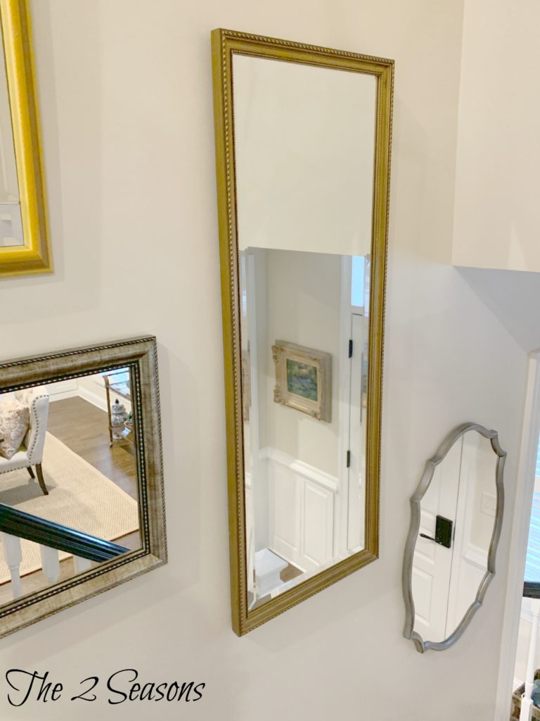 Mirror wall 7 768x1024 - A DIY Wall of Mirrors